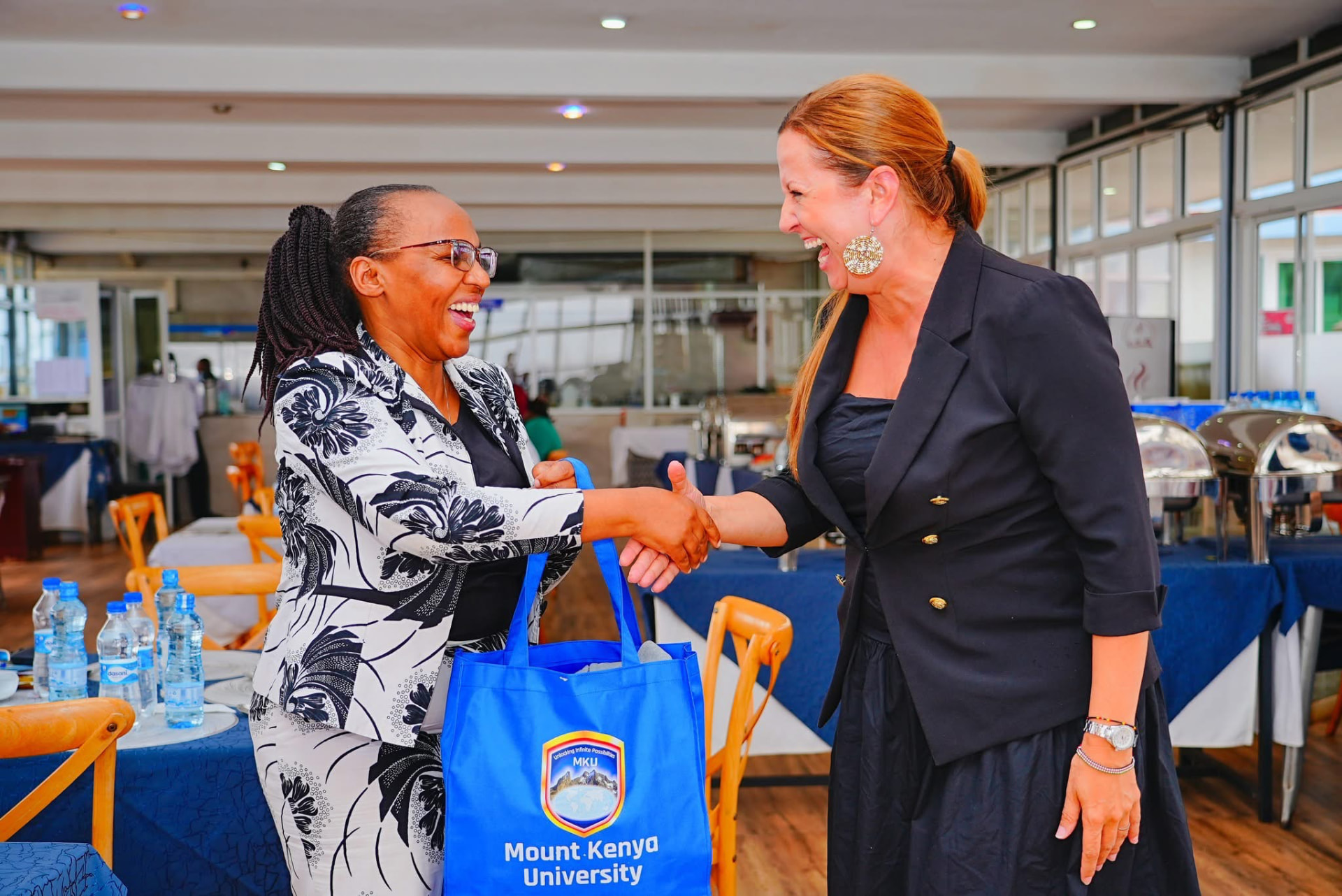 Katarína Slobodová Nováková at Mount Kenya University